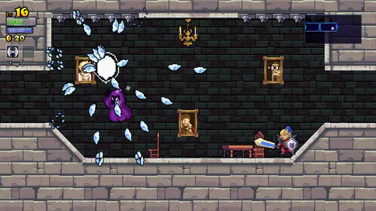 The bigger enemies can quickly turn things into bullet hell