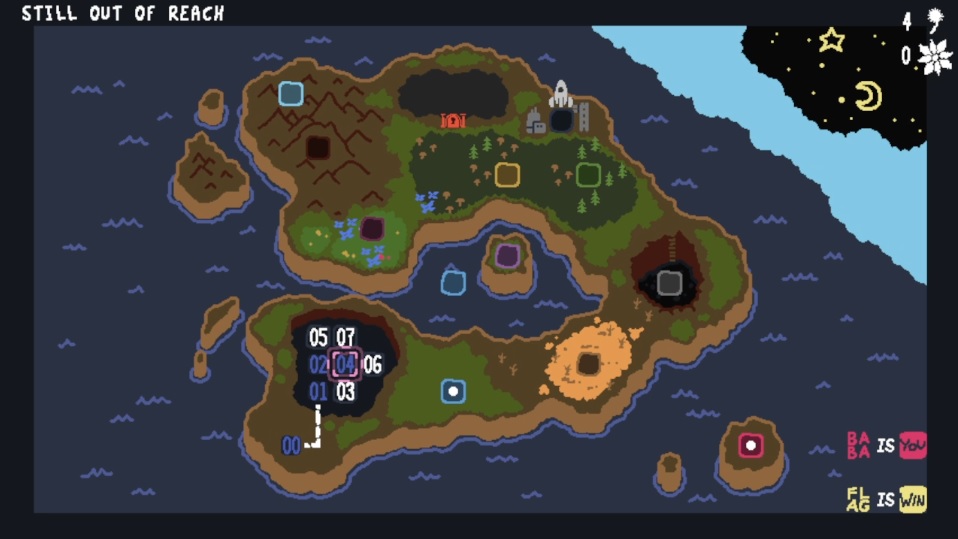 You can switch/progress through levels using the map