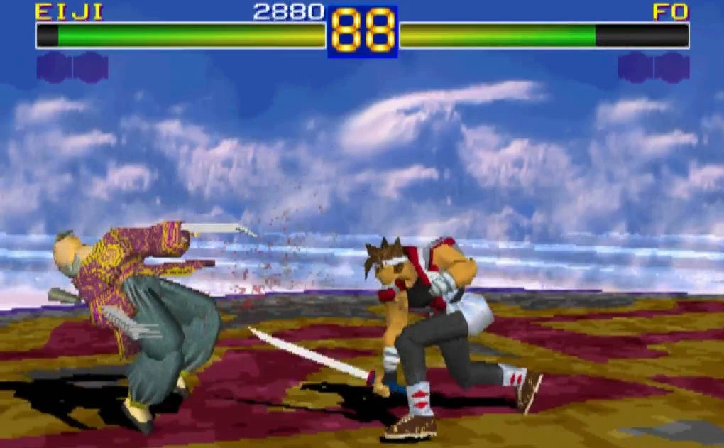 Pictured: Eiji not respecting his elders